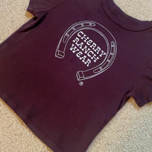 Cherry LA cropped baby tee size small - Picture 2 of 13